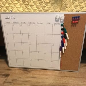 Markerboard calendar